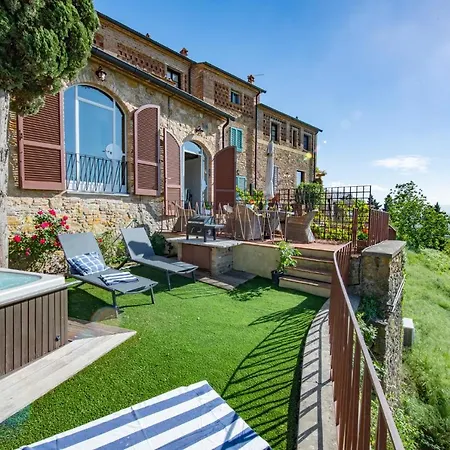 Villa Nel Borgo Di Con Jacuzzi E Bellavista *