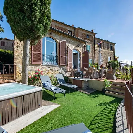 Villa Nel Borgo Di Con Jacuzzi E Bellavista